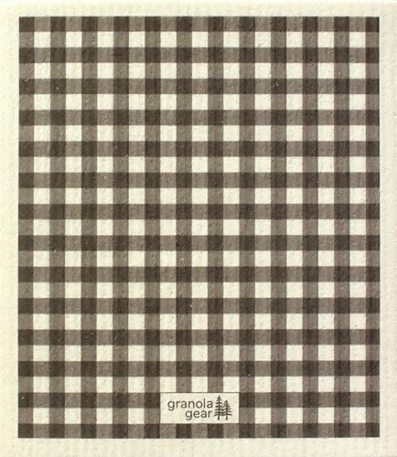 Miniatura 9 de Paños de cocina suecos para cocina, paquete de 6 toallas de papel reutilizables, ecológicas, compostables, biodegradables, esponjas lavables,