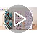 Mermaid Blanket Throws - 50x60 Inches Cute Throw Blanket for Girls - Blue Soft Fuzzy Blankets for Couch & Office