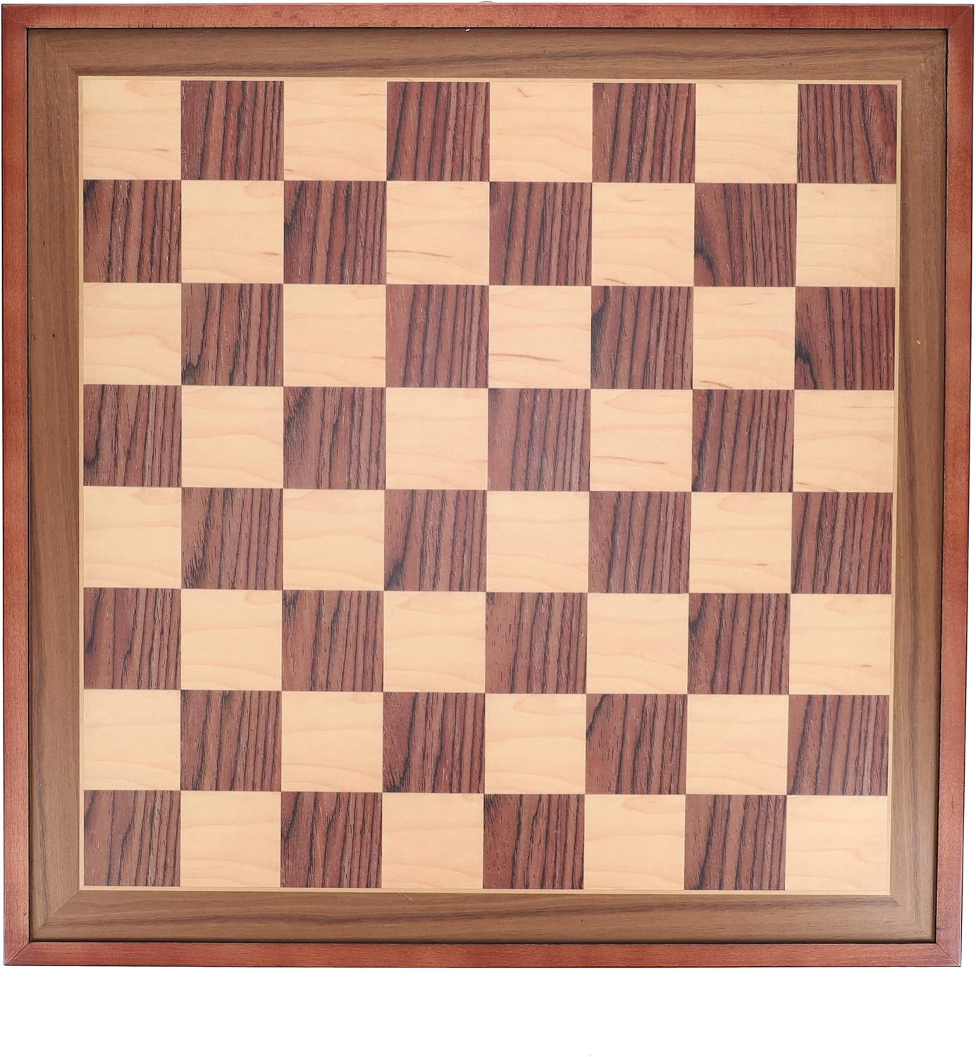 WE Games Deluxe Wooden Chess Board with Storage Drawers - Camphor Wood 19 in., Luxury Chess Set & Checkers for Adults