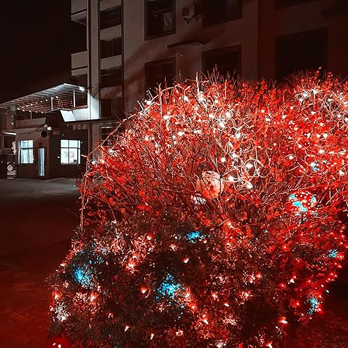 Miniatura 3 de Serie de 200 luces de color verde jade, de 66 pies de cable negro, certificado UL de grado comercial, 2 juegos de 100 luces, para interior y