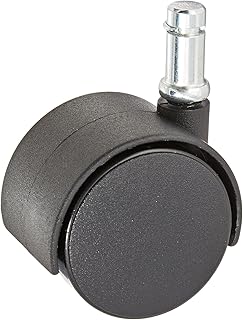 Shepherd Source II Series 50mm Diameter Nylon Hooded Twin Wheel Caster, 7/16