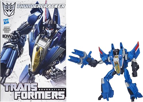 Transformers Generations Deluxe Class Thundercracker Action Figure | Transformers Generations 6 Inch Action Figure Deluxe Class - Thundercracker