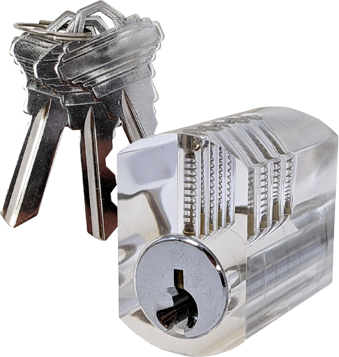 Transparent Lock – Educational Training Aid & Locksport Puzzle