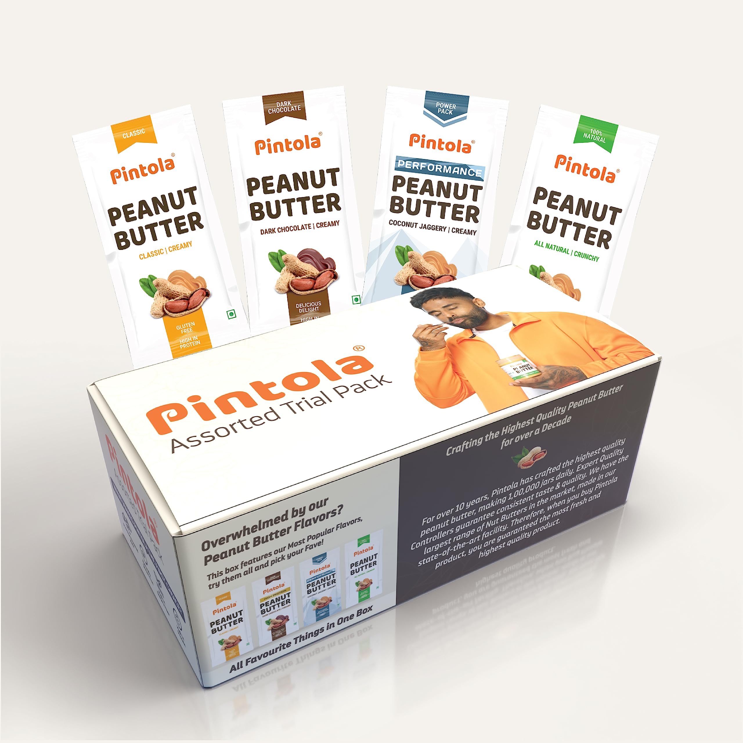 Buy Pintola Assorted Trial Pack Of 4 Peanut Butter 72g Dark buy-pintola-assorted-trial-pack-of-4-peanut-butter-72g-dark