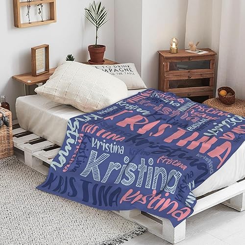 Miniatura 9 de Dr.TOUGH Mantas personalizadas con nombre, mantas de bebé personalizadas con nombre, mantas con monograma para Navidad, cumpleaños, Día de la Madre,