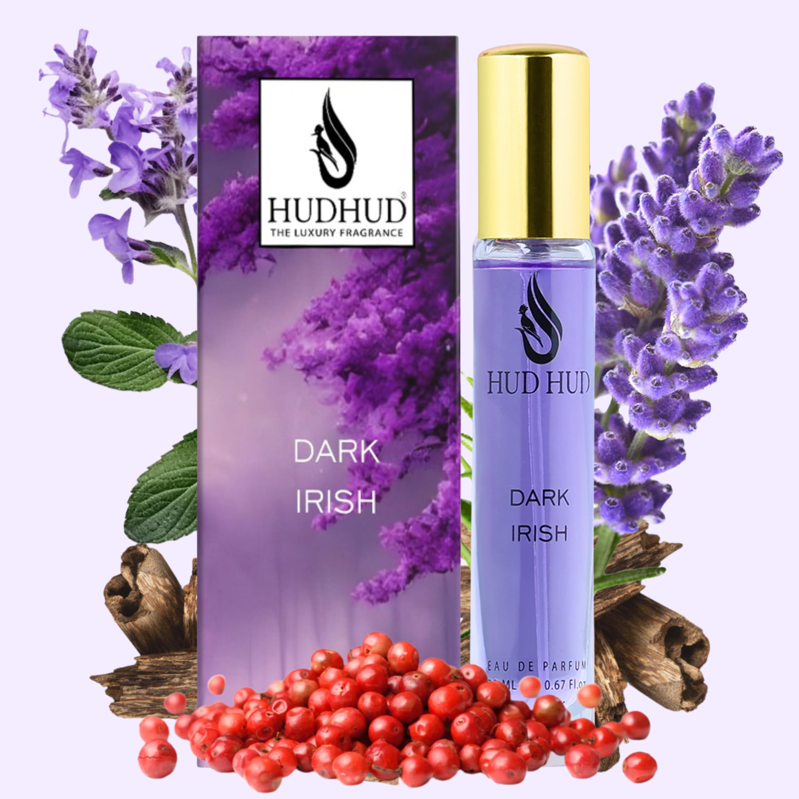 Dark Irish Luxury Perfume for Men & Women, Premium Fragrance Scent, Savour the Secrets of the Night | Travel Size | Long Lasting Parfum | Unisex | Pocket Friendly | EDP 20ml CRAFTED WITH LOVE