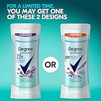 Vista 110 de Degree - Desodorante antitranspirante Shower Clean para mujer, protege contra el sudor y mal olor por 72 horas, tecnología activada por calor