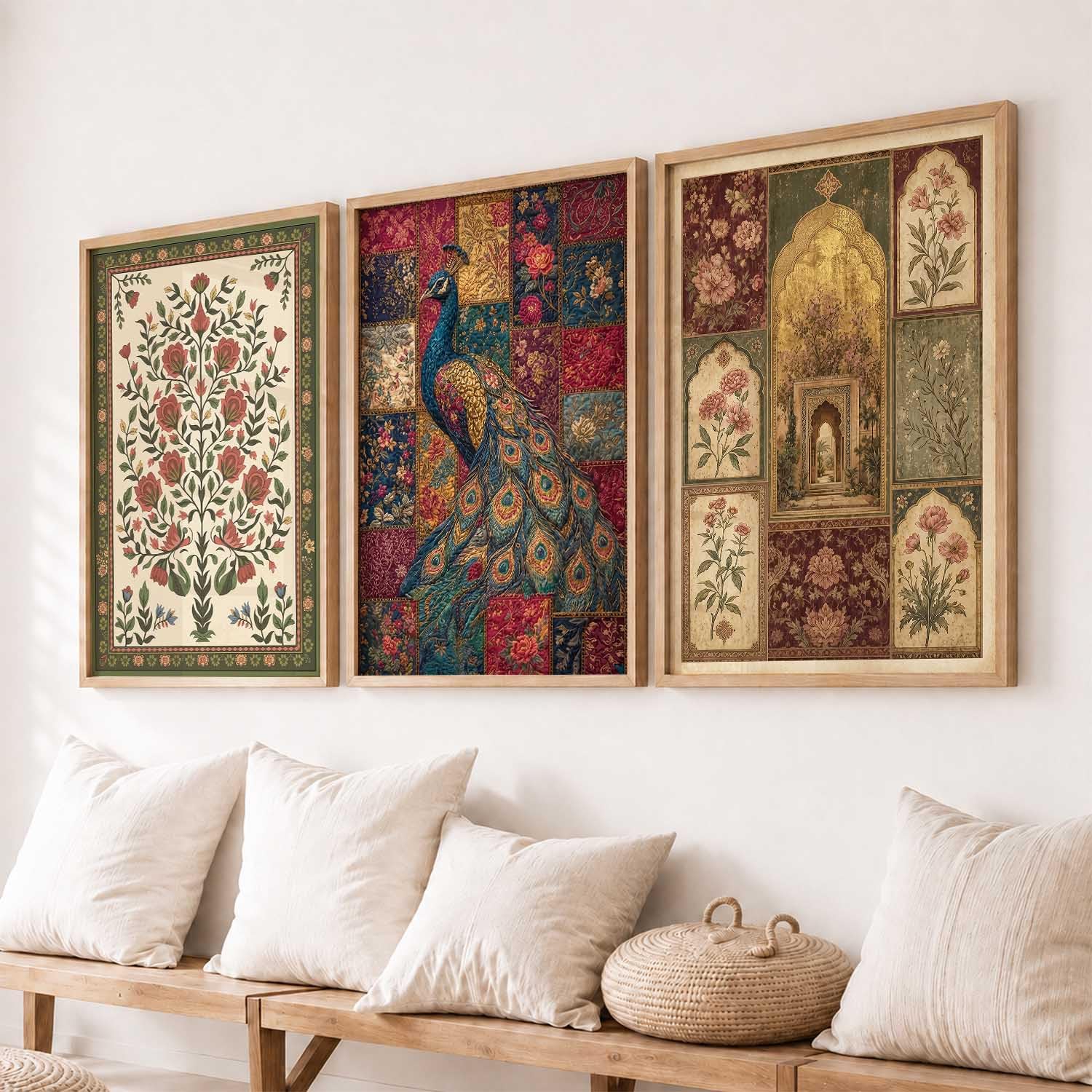 Madhubani Wall Art - Indian Traditional Painting -20