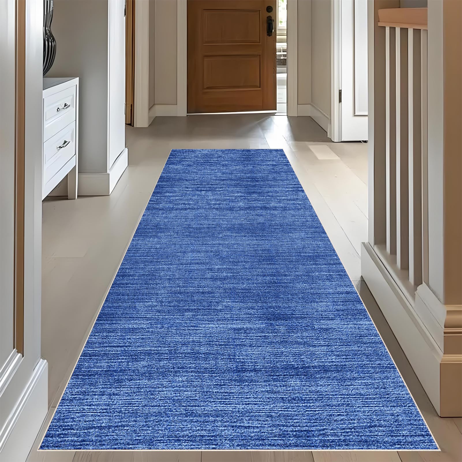 RxueSug Carpet Runners for Hallways Non Slip Long Washable Runner Rugs for Hallway 100 x 160 cm Non Slip Kitchen Runner Long Area Rug Absorbent Carpet Floor Mat Hall Runner Narrow Rugs