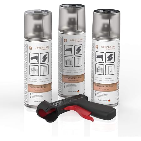 Epoxy Rostumwandler-Spray Presto Stop 2x 400ml Grundierung Rostschutz Epoxydharz