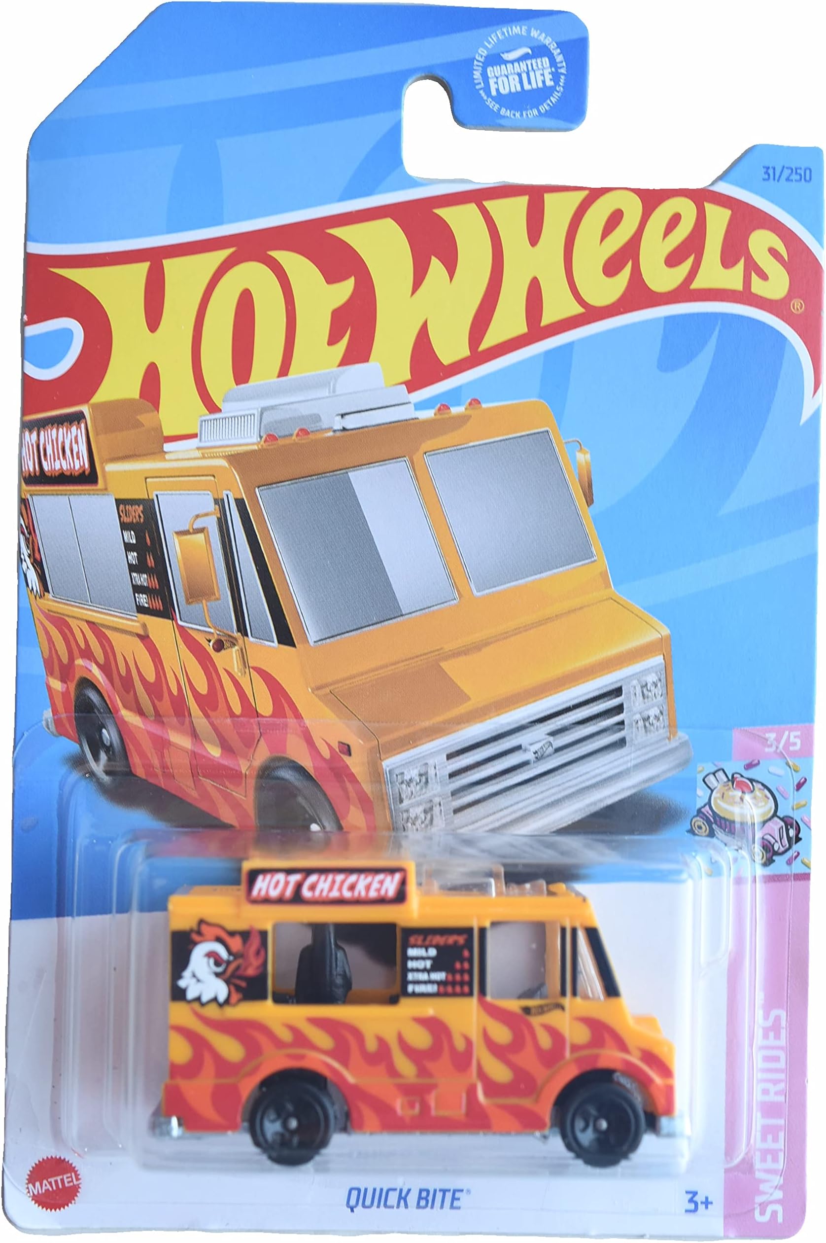Quick Bite, Sweet Rides 3/5 "Hot Chicken