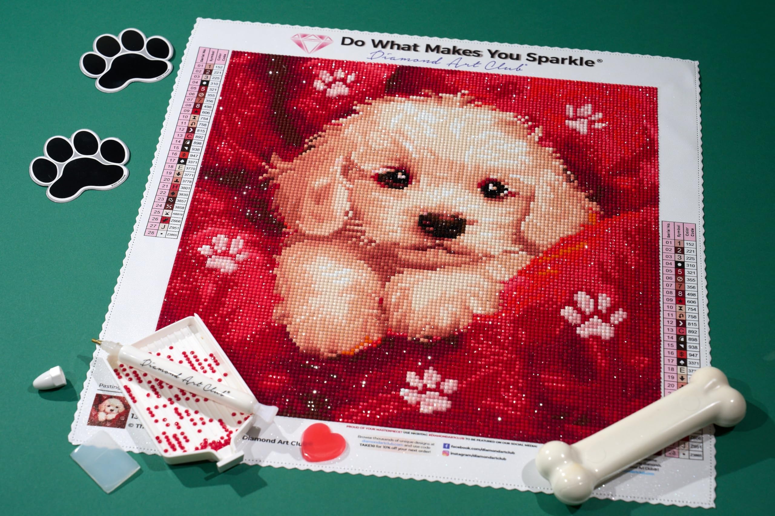 Amazon.co.jp: DIAMOND ART CLUB Cuddles ダイヤモンドペインティング