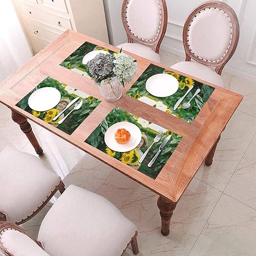 Miniatura 6 de Manteles individuales personalizables, personaliza tu nombre, foto texto, tapete para mesa de niños, lavable y resistente al calor, para mesa de