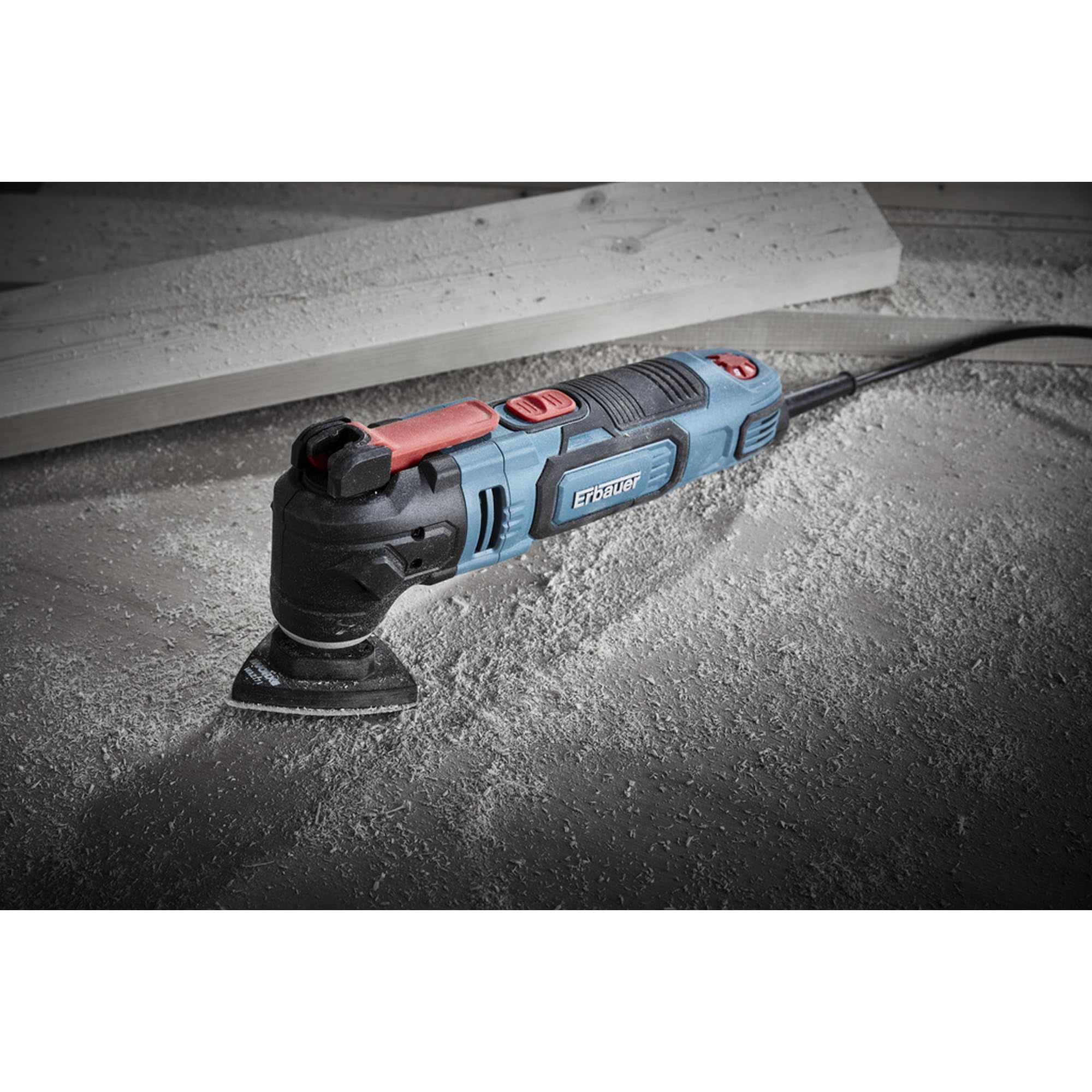 Erbauer EMT300-QC Outil Multifonction Filaire 300 W Vitesse Variable et LED
