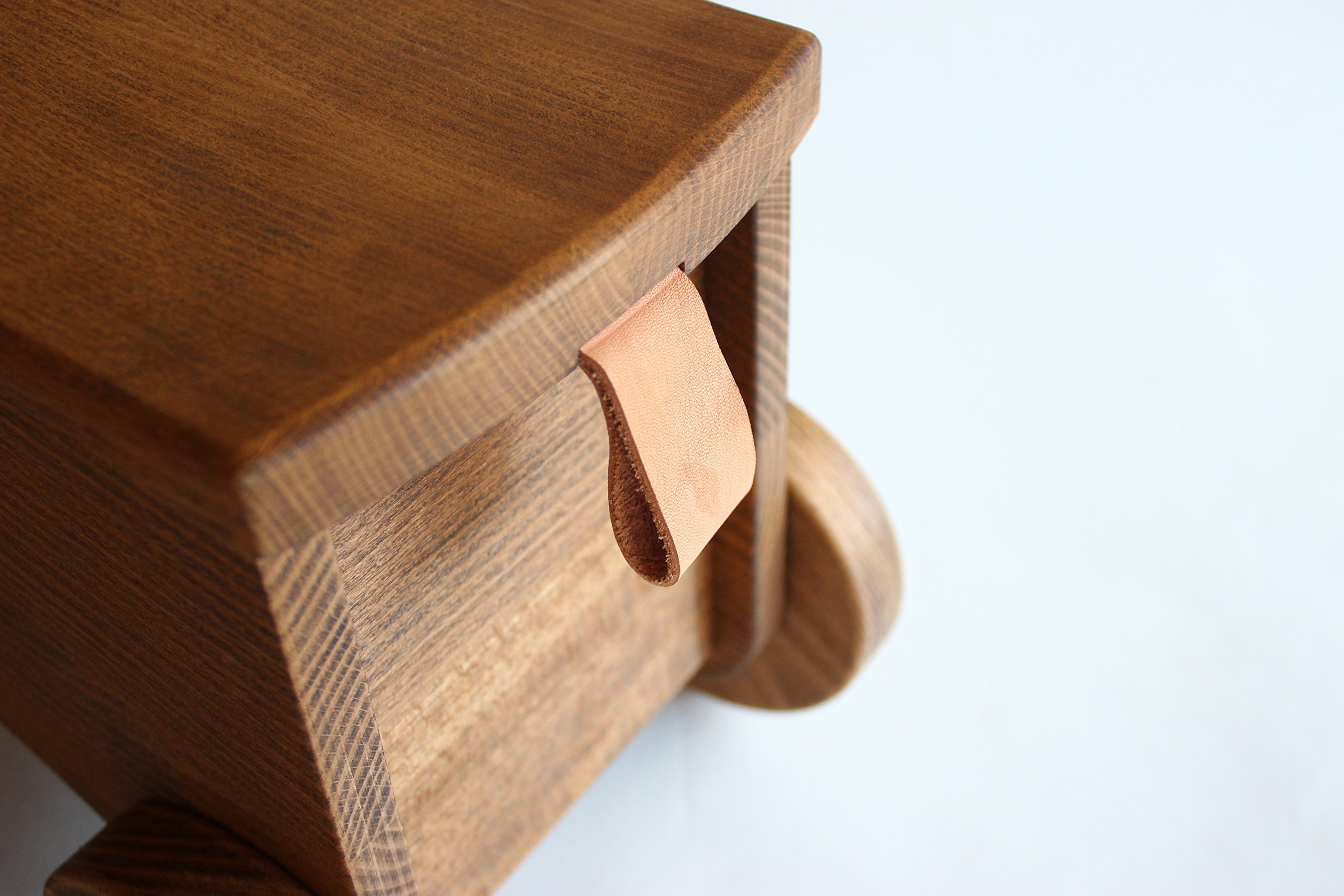 Amazon.co.jp: オークヴィレッジ Korobox ブラウン 幅45×奥行20.4×高さ