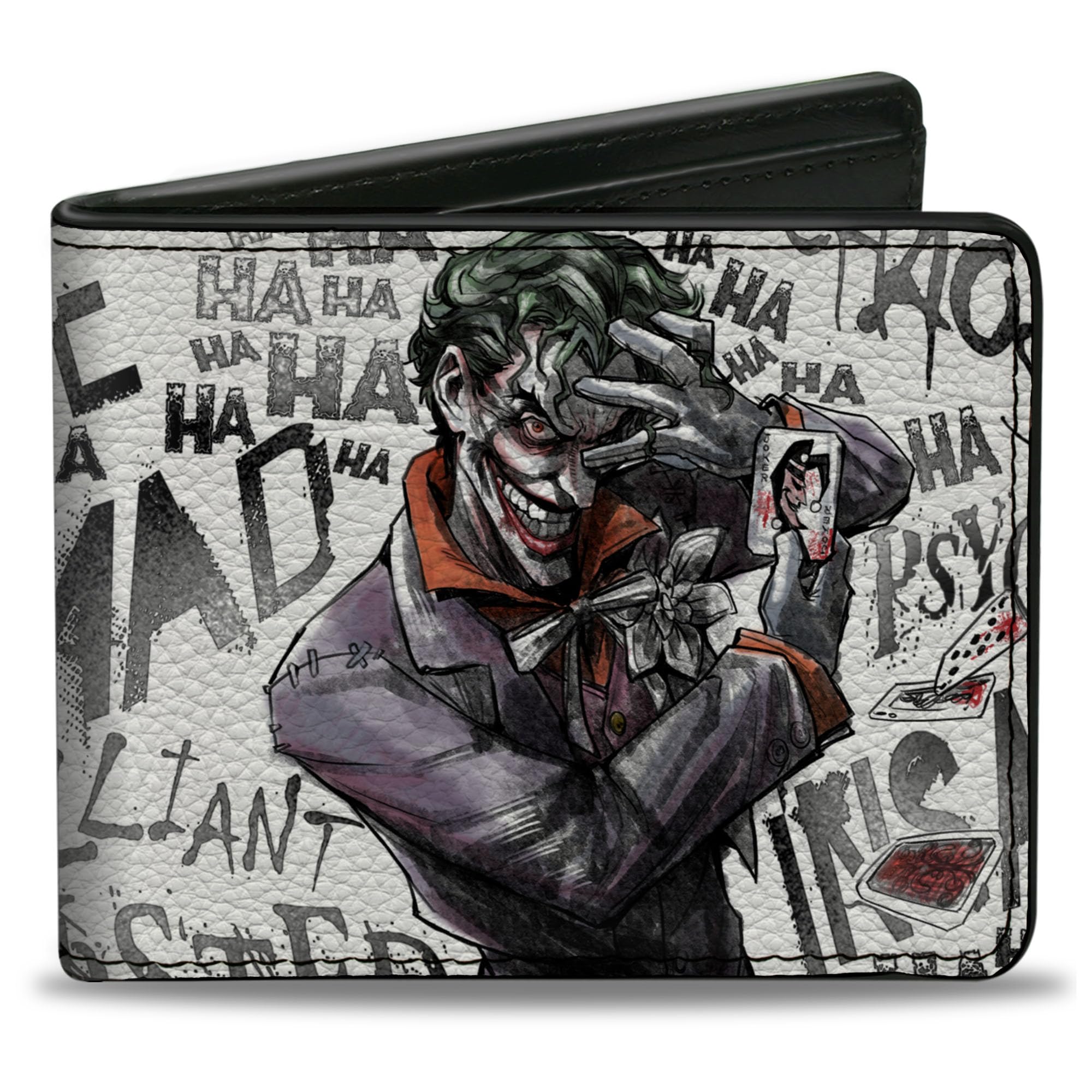 Amazon.co.jp: Buckle Down Bifold Wallet Joker, multicolor