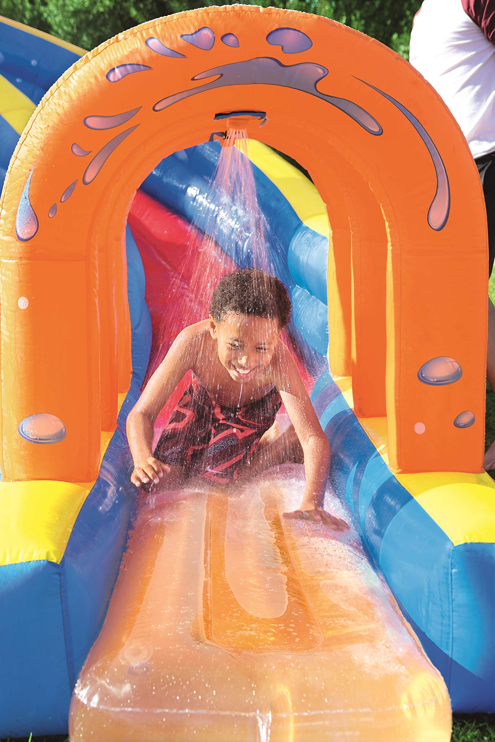 Bestway H2OGO! Hurricane Inflatable Mega Bouncy Castle Water Park for