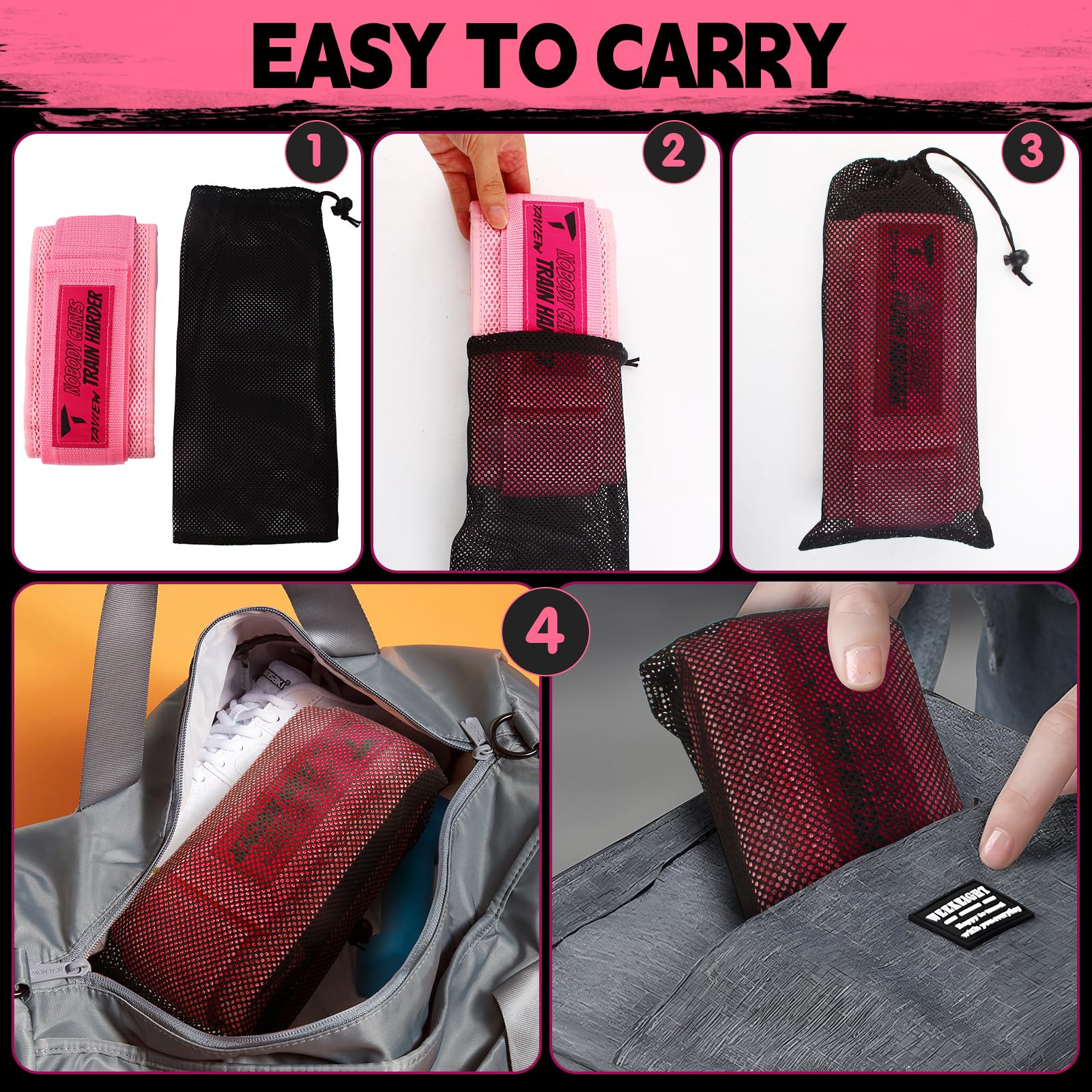 Cintura Per Hip Thrust E Allenamento Glutei - Con Tasche Per Pesi, Portatile Per Palestra - Foto 2