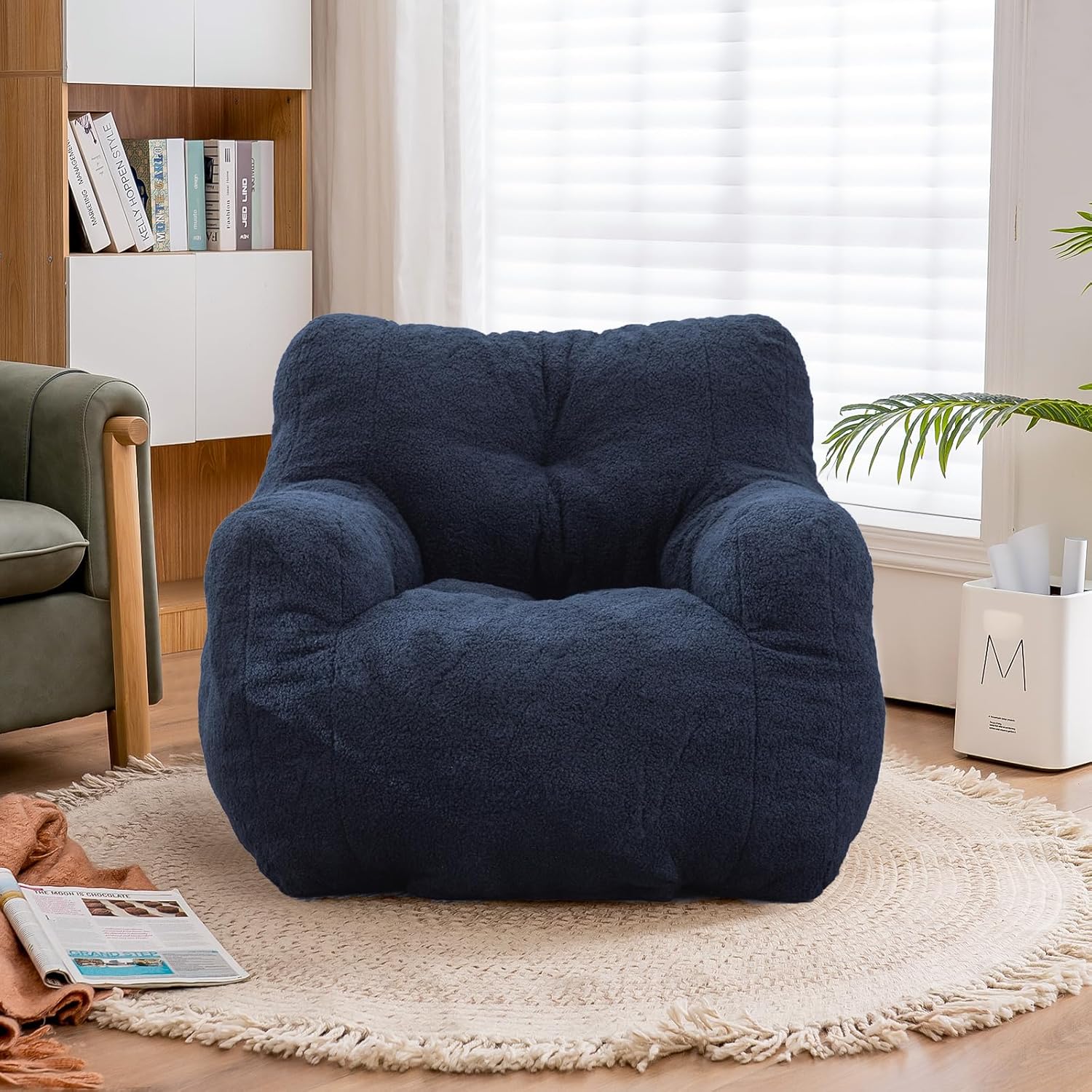 COCONINO WJ Bean Bag Chair, Adult Bean Bag Chair for Living
