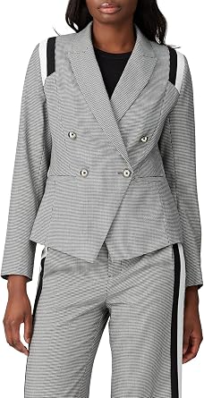 Great Jones Rent The Runway Pre-Loved Plaid Varsity Stripe Blazer