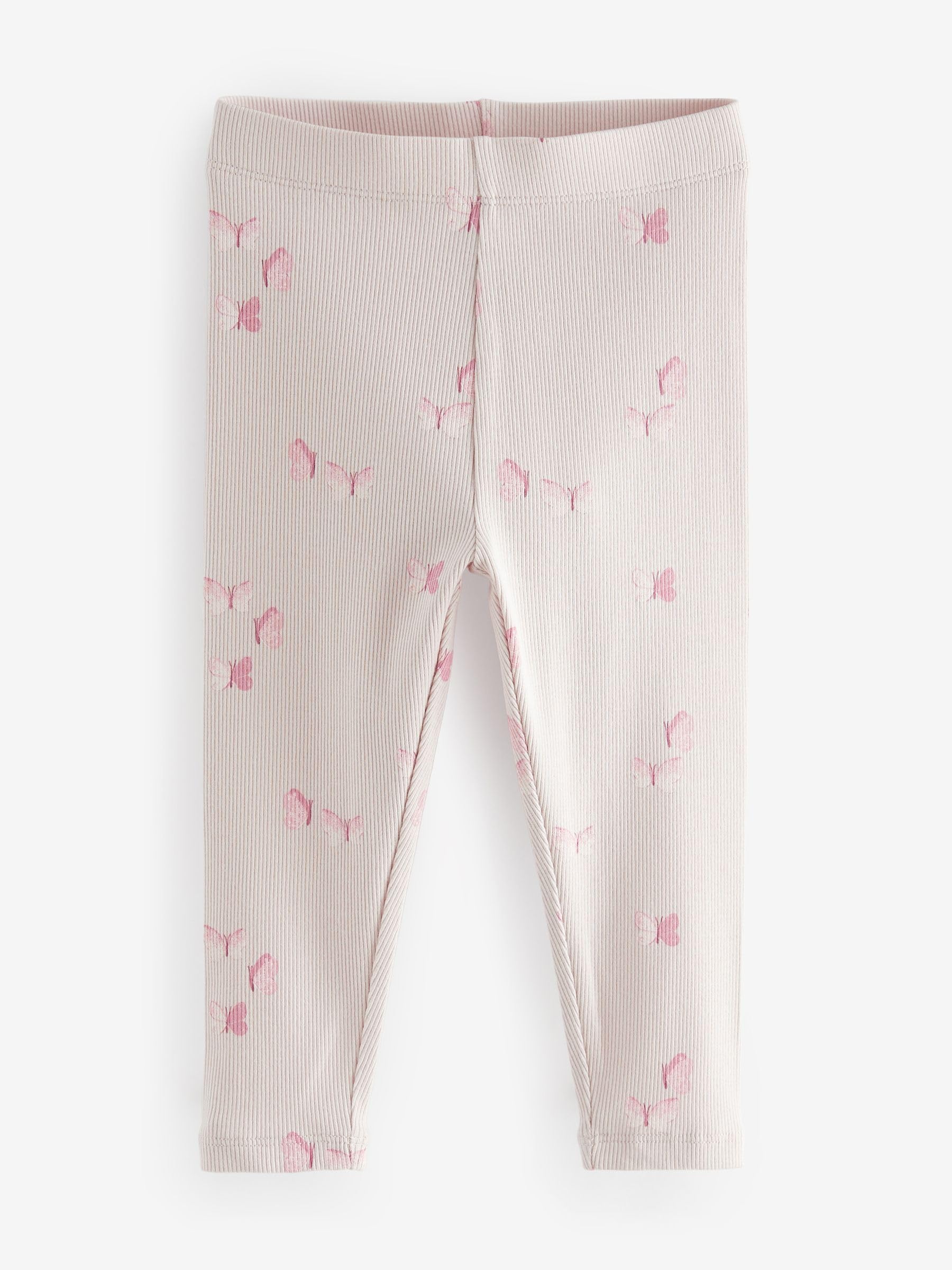 NEXT Niñas Pack de 5 Leggings Acanalados