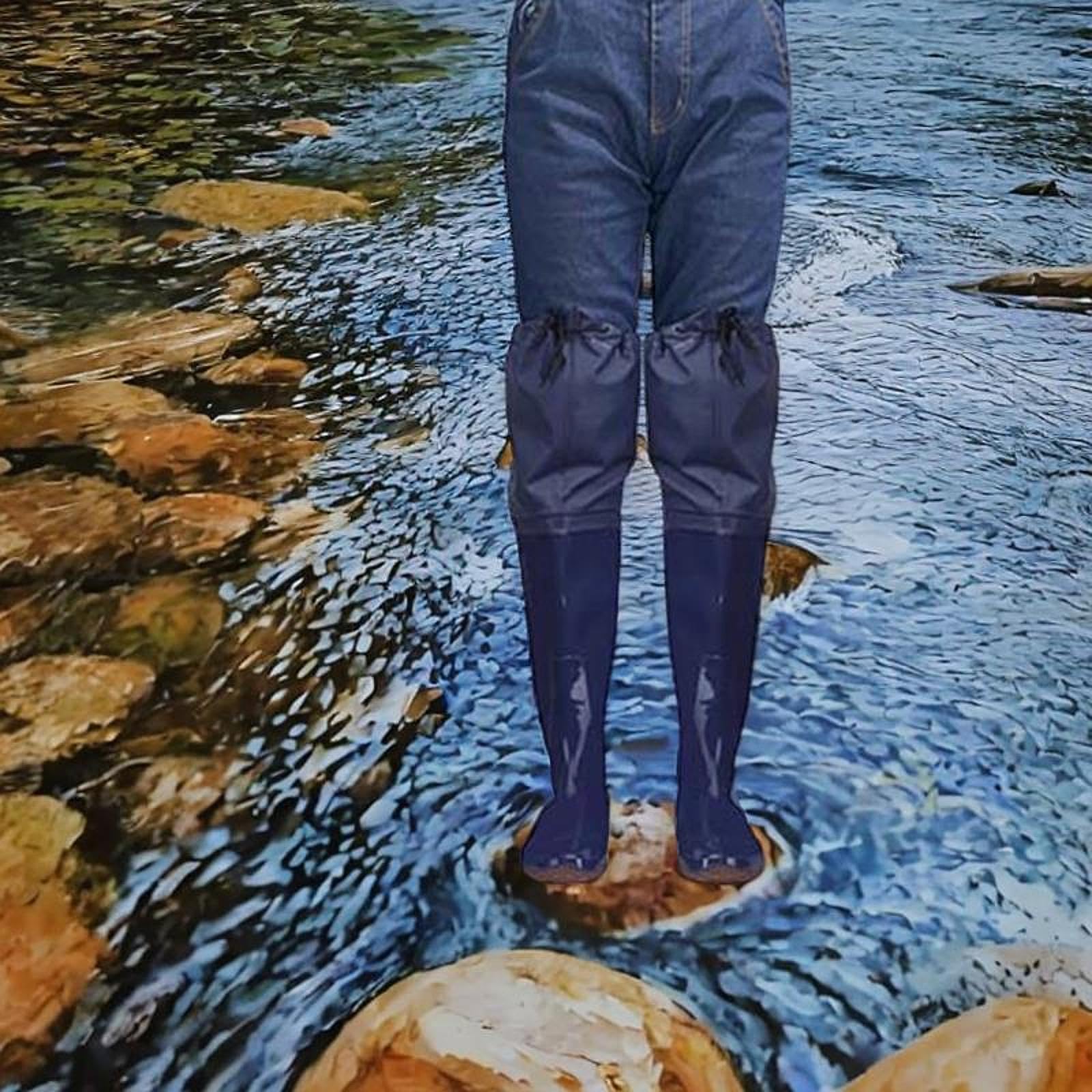 Stivali Da Pesca Impermeabili per Adulti, Altezza 60 Cm, in PVC, per Immersioni