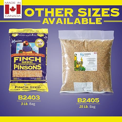 Miniatura 7 de Hagen Finch Staple Vme Semilla, 25 libras