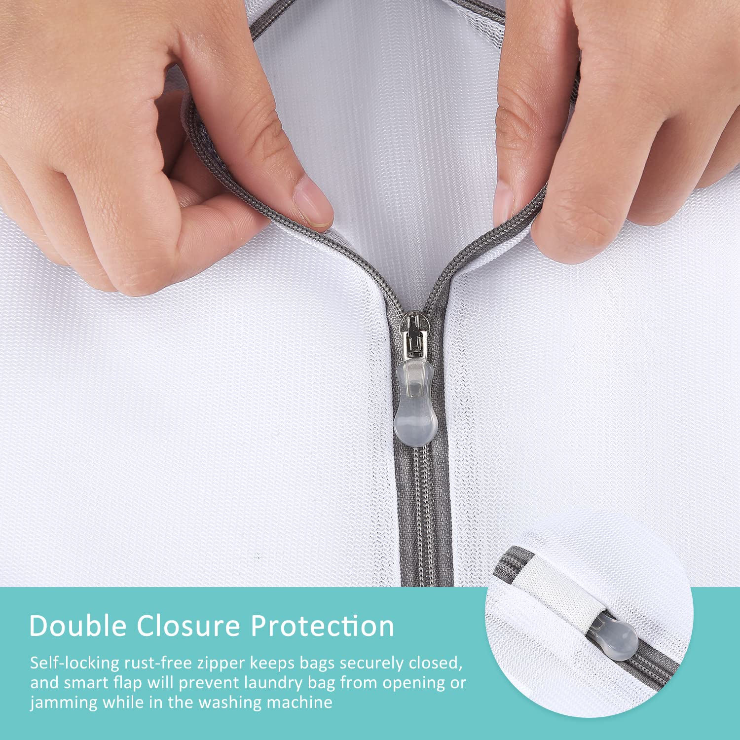 GOGOODA Laundry Mesh Wash Bags For Delicates