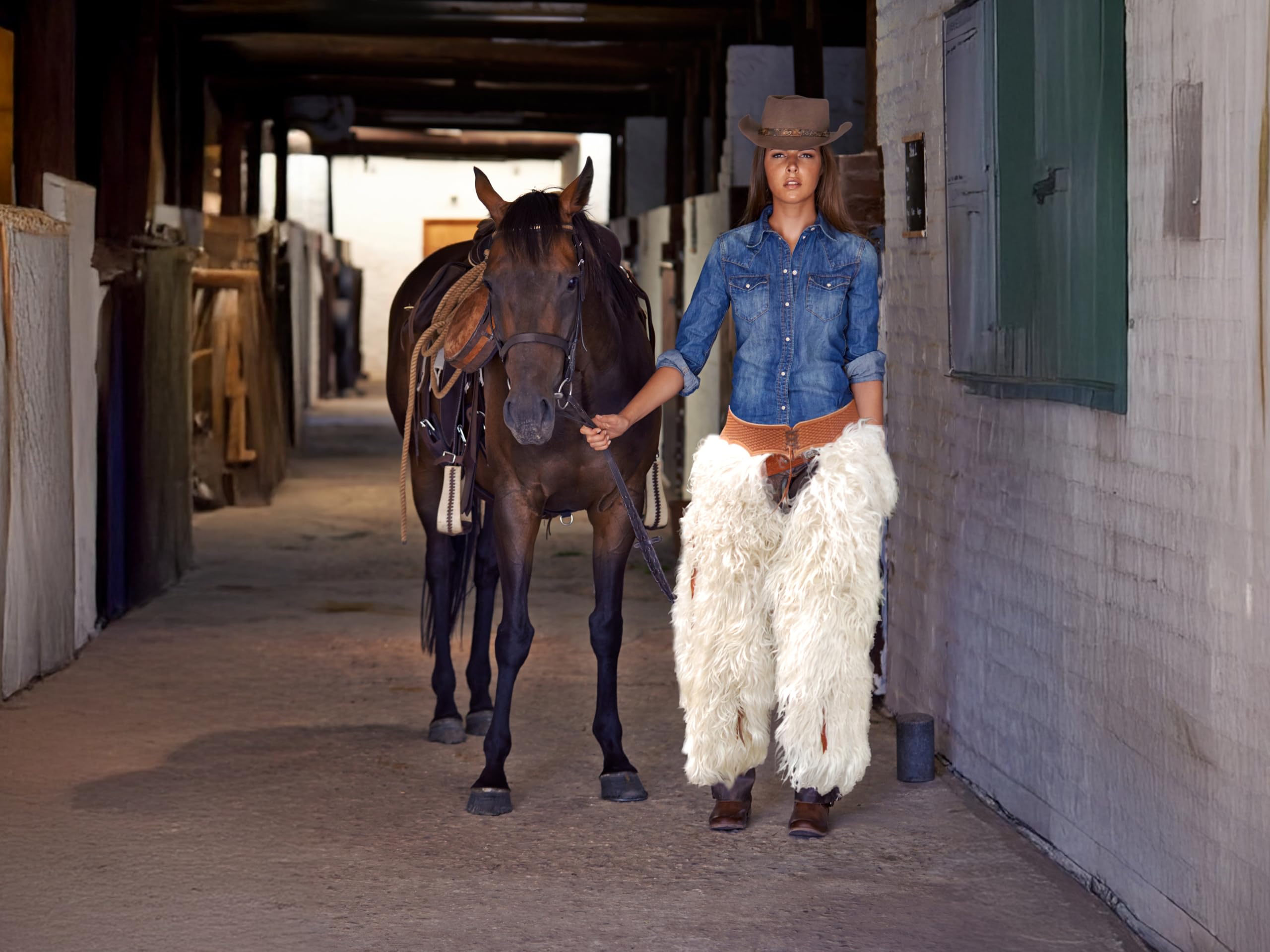 Angora Wooly Chaps: Adult G6410