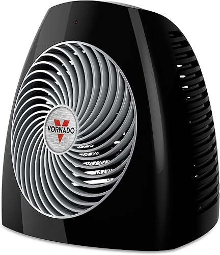 Vornado MVH (2025) - Calentador de espacio, 3 ajustes de calor, termostato ajustable, protección contra vuelcos, sistema de apagado automático de