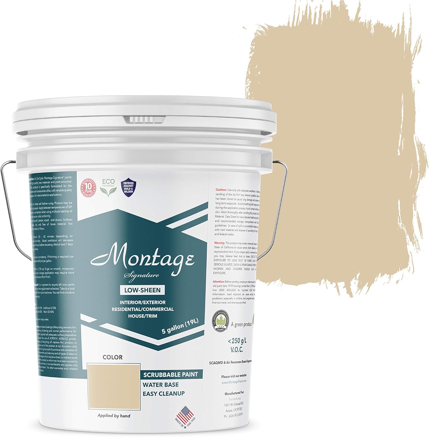 Illustration of Low Sheen Eco Paint Finishes