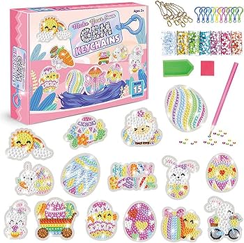 Amazon | YAMOXLS ダイヤモンドアート キーホルダー キット モザイク