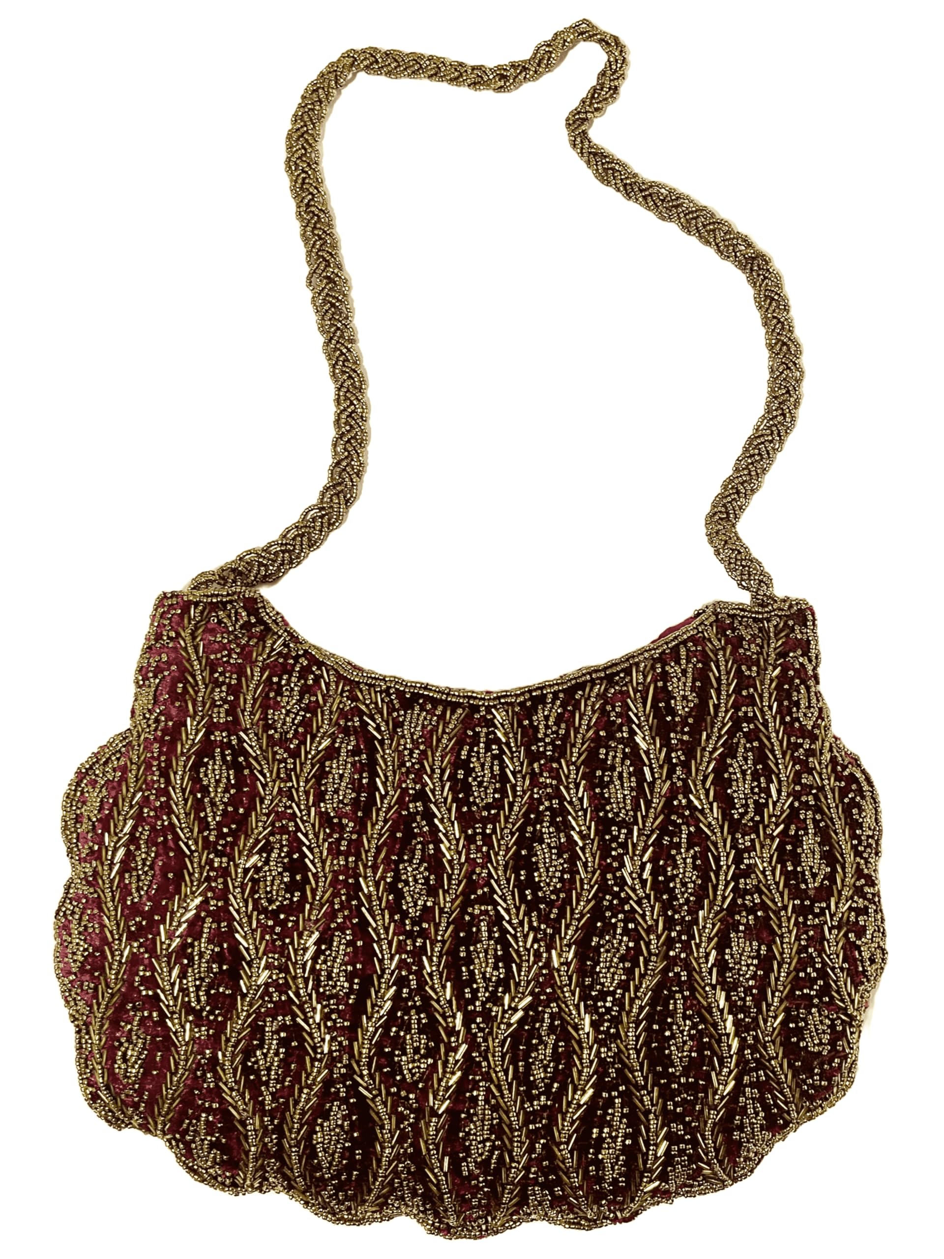 Handicraft Stylish Design Beading Work Sling Bag for Women With Extra Large Pocket-image-28