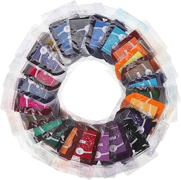 24pcs Tie Dye Pigment Set for Boy Girl and Adults Halloween