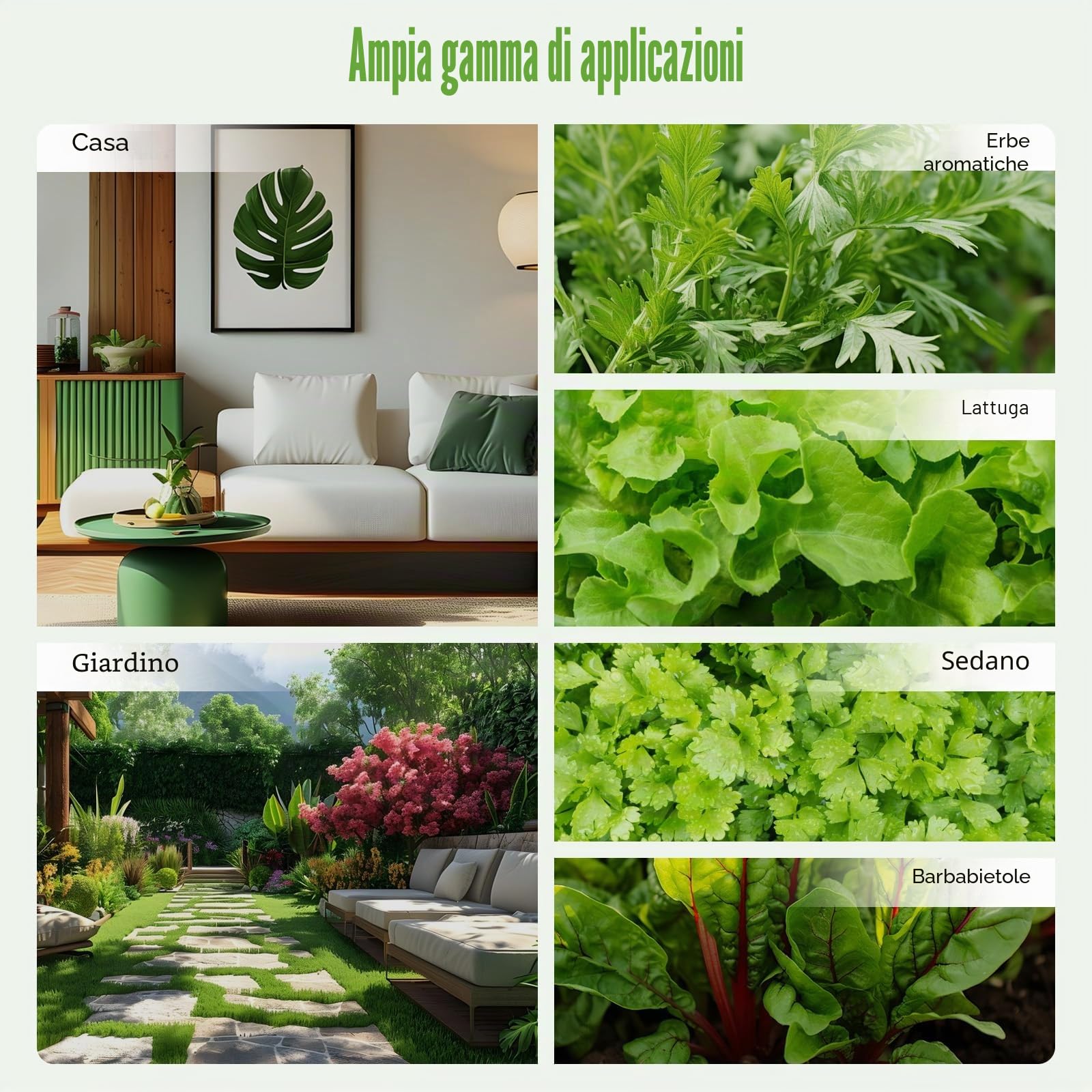 Sistema di coltivazione idroponico a 36 punti di impianto, PVC-U, sistema di irrigazione idroponico con pompa dell'acqua, kit per la crescita delle piante senza terra, per erbe, verdura, frutta