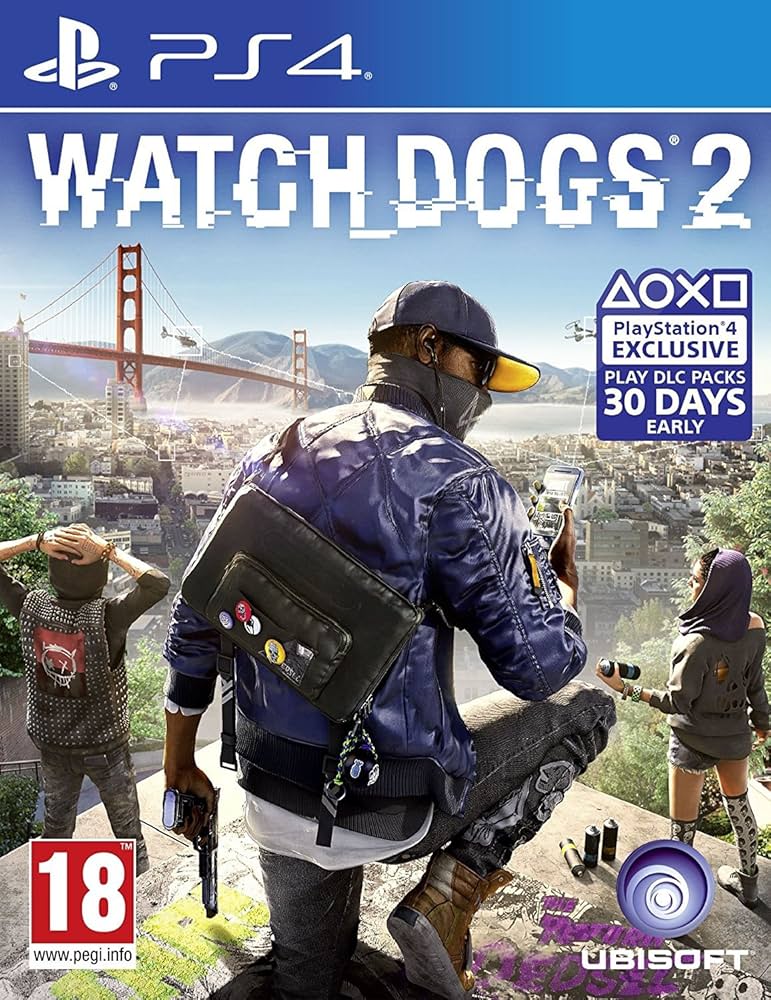 WATCH DOGS2 San Francisco Edition｜PS4 Watch Dogs 2 (PS4) : Amazon.ca: Video Games