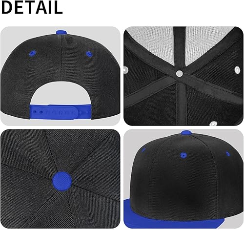 Miniatura 7 de QIZYOQA Tap Angel Snapback Hats for Men Women Hat Baseball Cap Flat Bill Visor White Hat