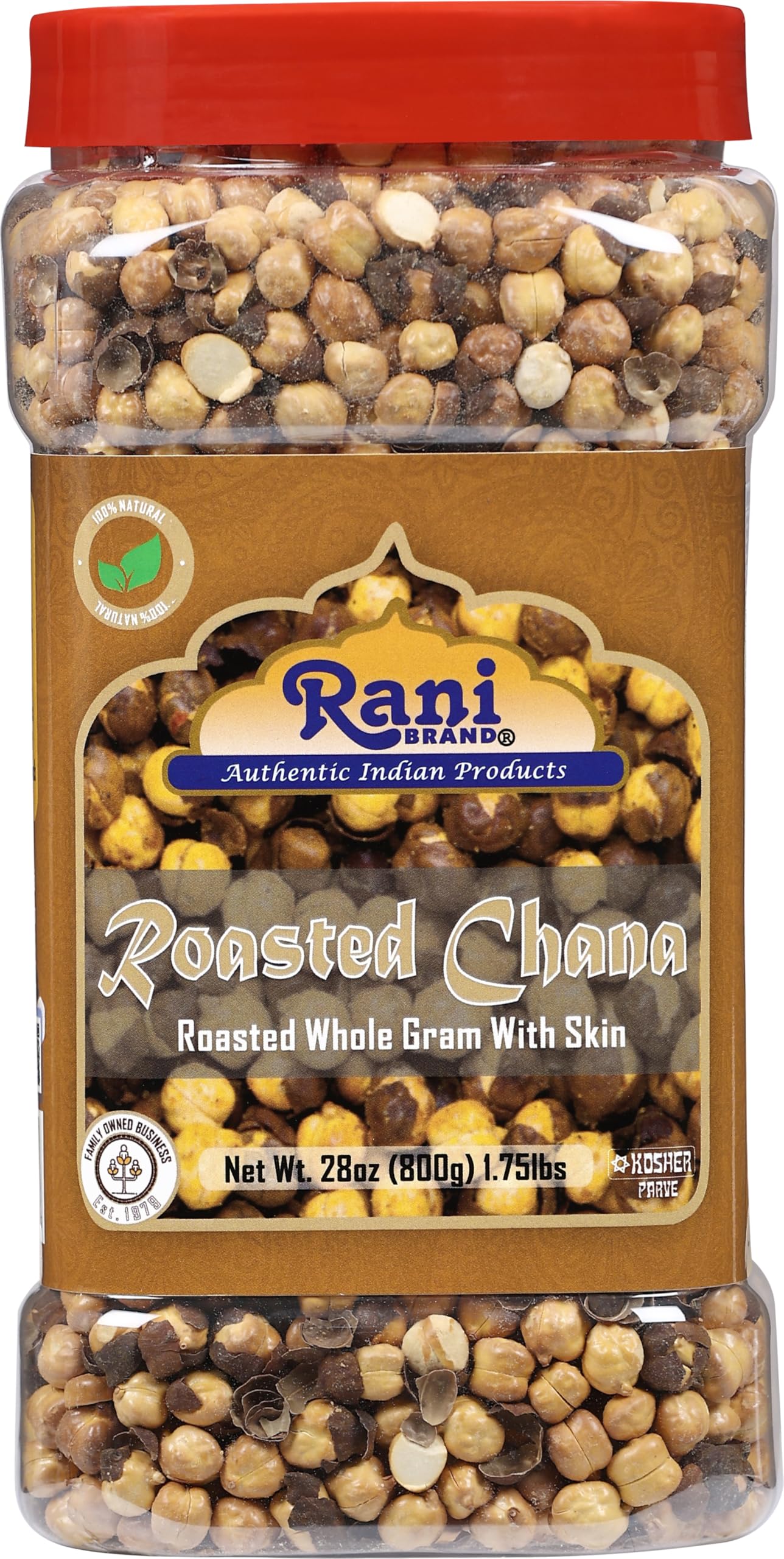 Amazon.com : Rani Roasted Chana (Chickpeas) Plain Flavor 28oz