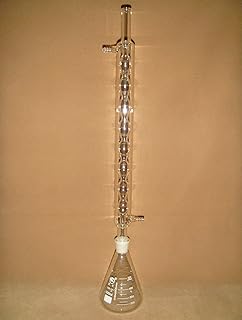 500ml conical Reflux Device with Condenser and conical Flask lab Glassware