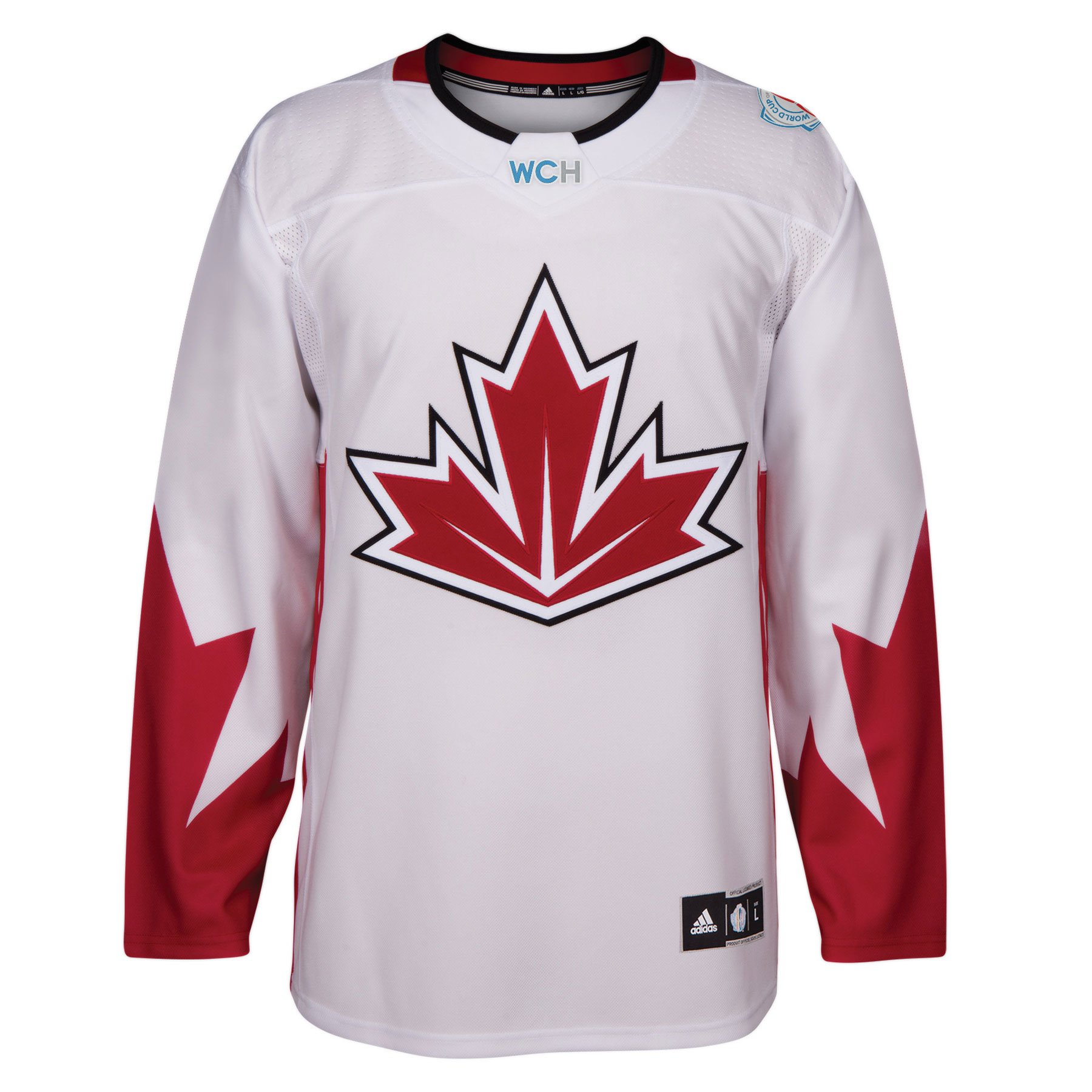 adidas Canada Hockey 2016 Campionato Mondiale di Hockey Premier Replica Maglia Bianca