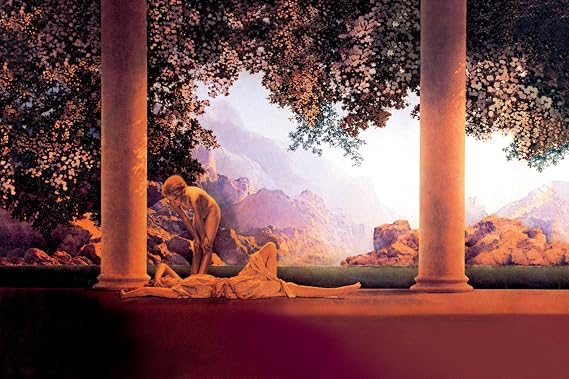 AllPosters Wall Art Print Daybreak by Maxfield Parrish, 36x24