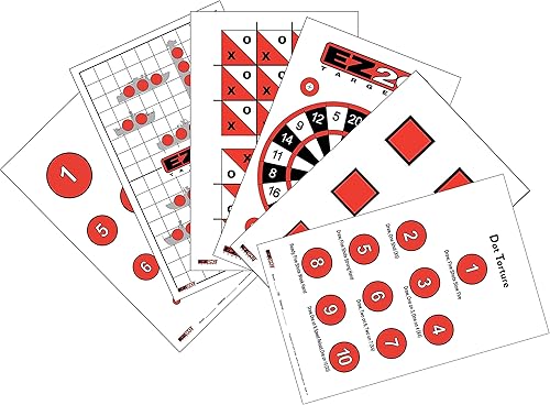 Objetivos de papel para paquete de campo de tiro, papel de tiro de práctica para campo de armas, pistola, rifle, objetivos de juego de pistola, alta