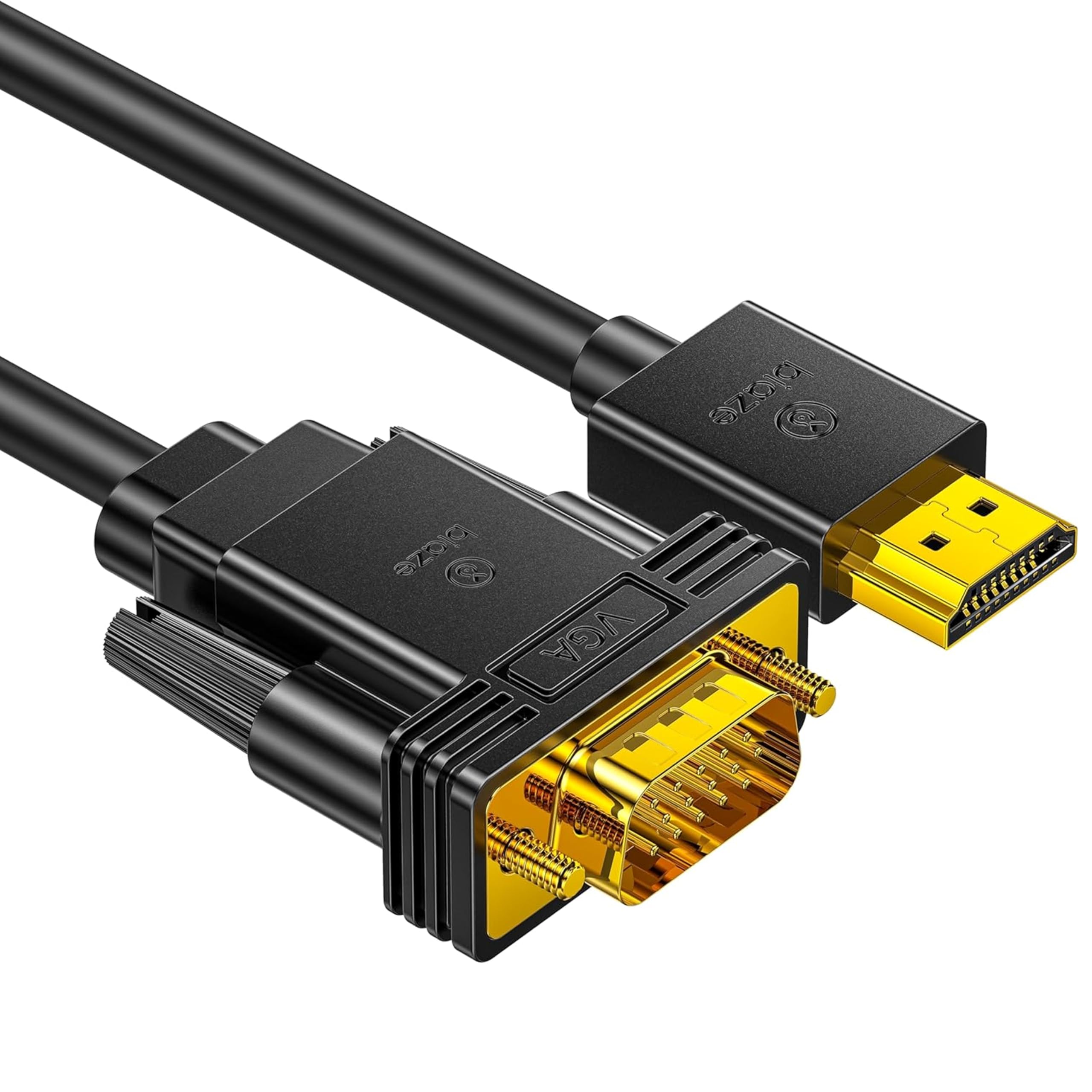 Amazon.co.jp: HDMI VGA 変換ケーブル HDMI to VGA 変換アダプター 1m