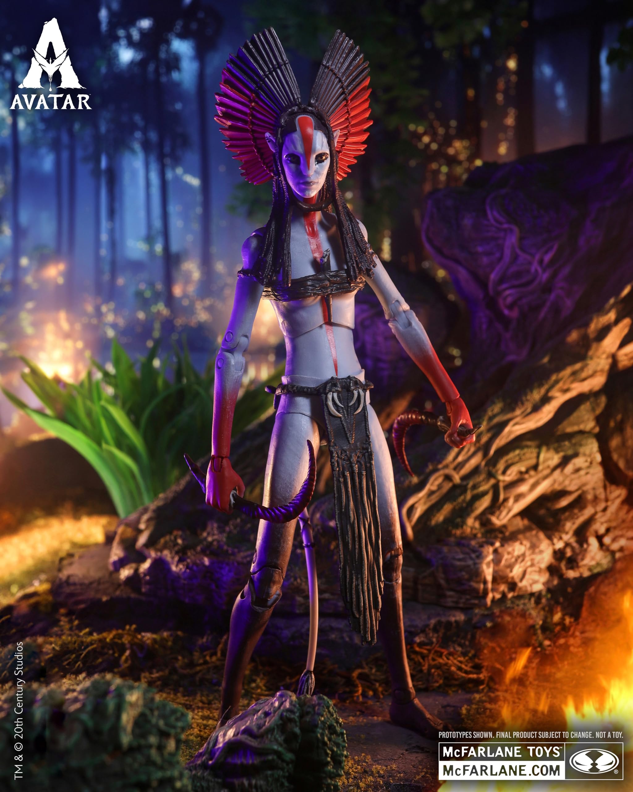 McFarlane Avatar: Fire and Ash Varang (Mangkwan Leader) 17,8 cm figurka kolekcjonerska edycja