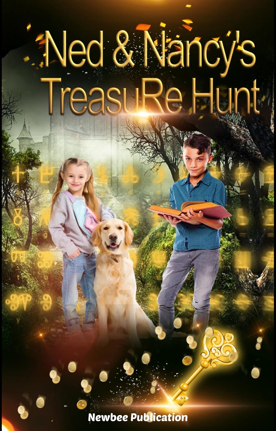 Ned and Nancy's Treasure Hunt (Kindle Scribe Only): A Thrilling Adventurous Story Book with Brain-Teasing & Puzzles!