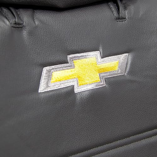 Miniatura 7 de Plasticolor 008599R01 Chevy Chevrolet Logo Universal Fit Car Truck o SUV Sin laterales 3 piezas Funda de asiento con reposacabezas