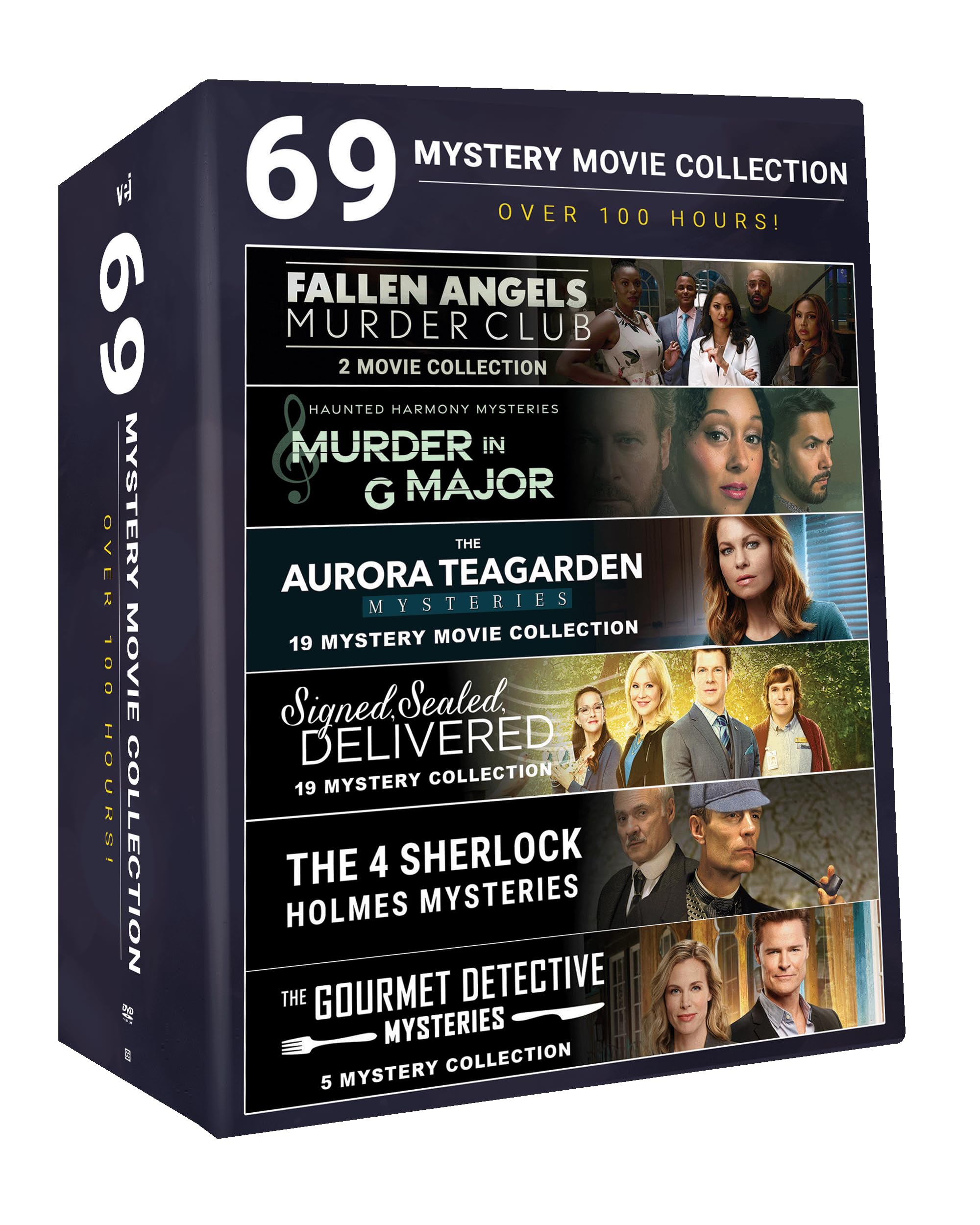 69 Mystery Movie Collection (Includes Signed Sealed Delivered & Aurora Teagarden)
