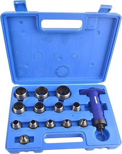Miniatura 1 de 14pc Hollow Punch Set Hole Punch Tool Cuero, Plástico, Espuma, Fibra TE753