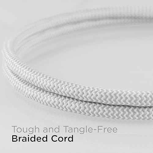 Vista 44 de Cable de extensión para estación de carga de USB Cordinate 41691, de diseño, conector múltiple con protección de sobrecarga eléctrica 2 tomas