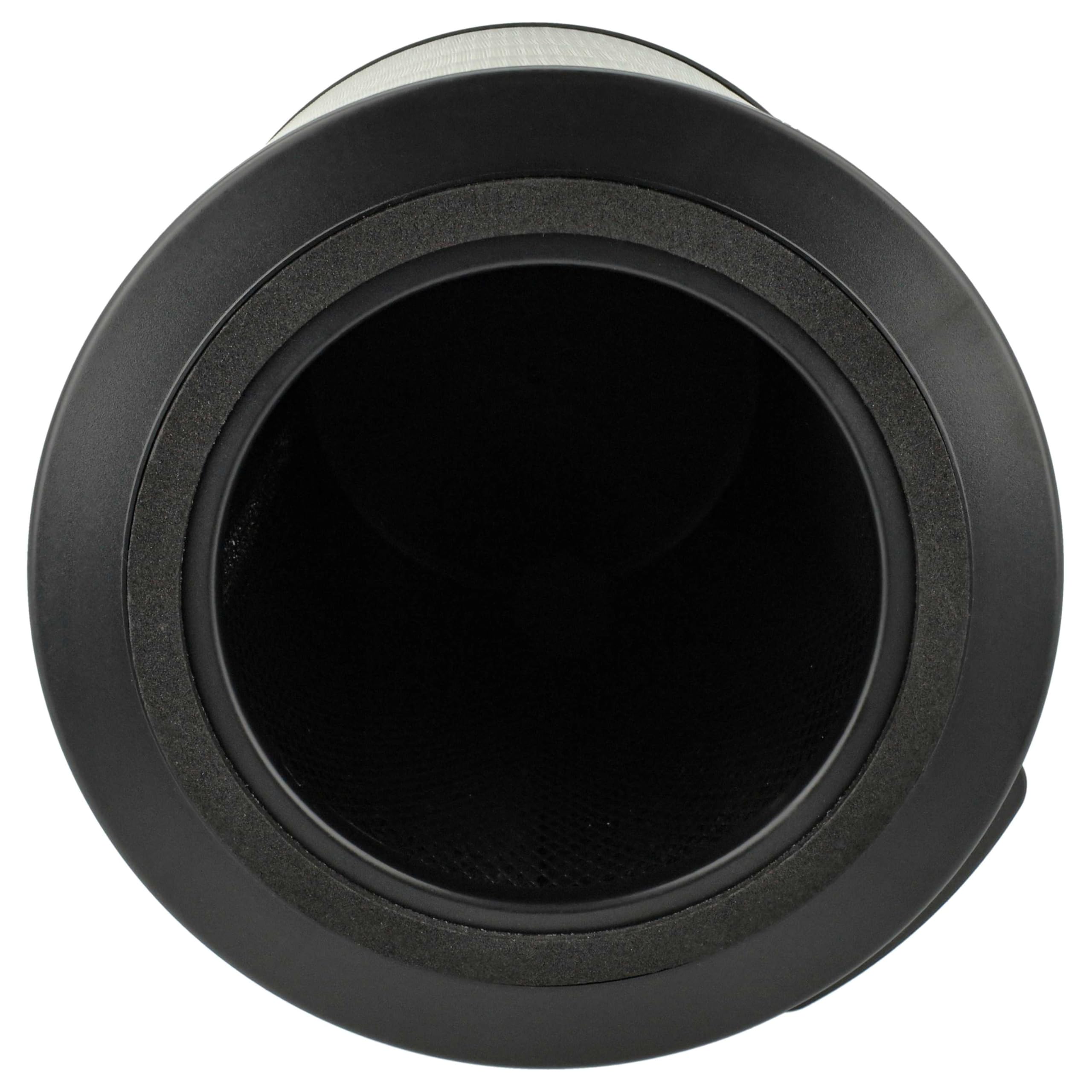 vhbw 4 x filtr z węglem aktywnym zastępuje Philips FYM860/30, 883486030771 oczyszczacz powietrza - Filtr powietrza HEPA 13 czarny/biały